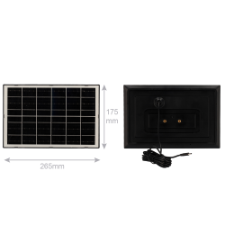 Câmara PT motorizada 4G, 2K 3MP (2304 x 1296), com Painel solar 7W, NIVIAN NV-CAM02S-SOLAR4G