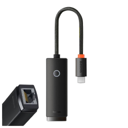 Cabo Adaptador USB-C / RJ45, 1GB/s, BASEUS