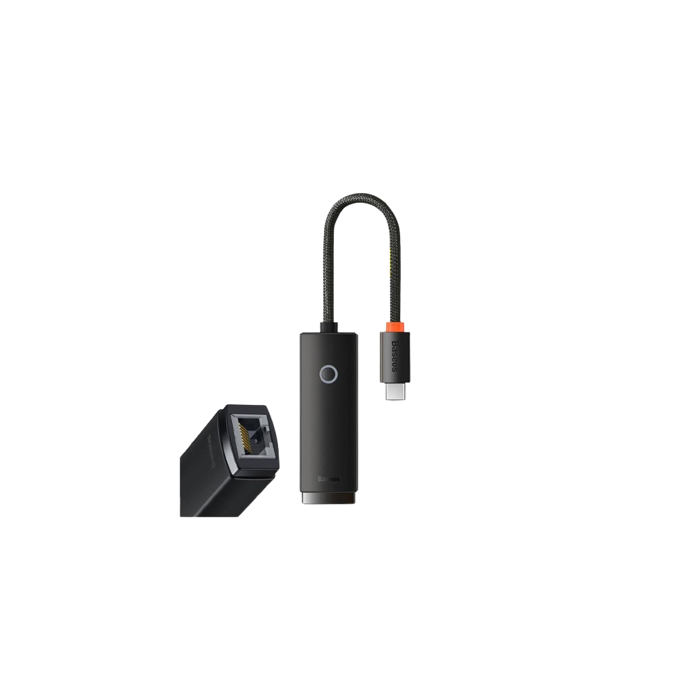 Cabo Adaptador USB-C / RJ45, 1GB/s, BASEUS