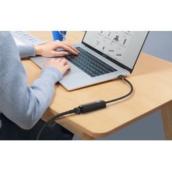 Cabo Adaptador USB-C / RJ45, 1GB/s, BASEUS