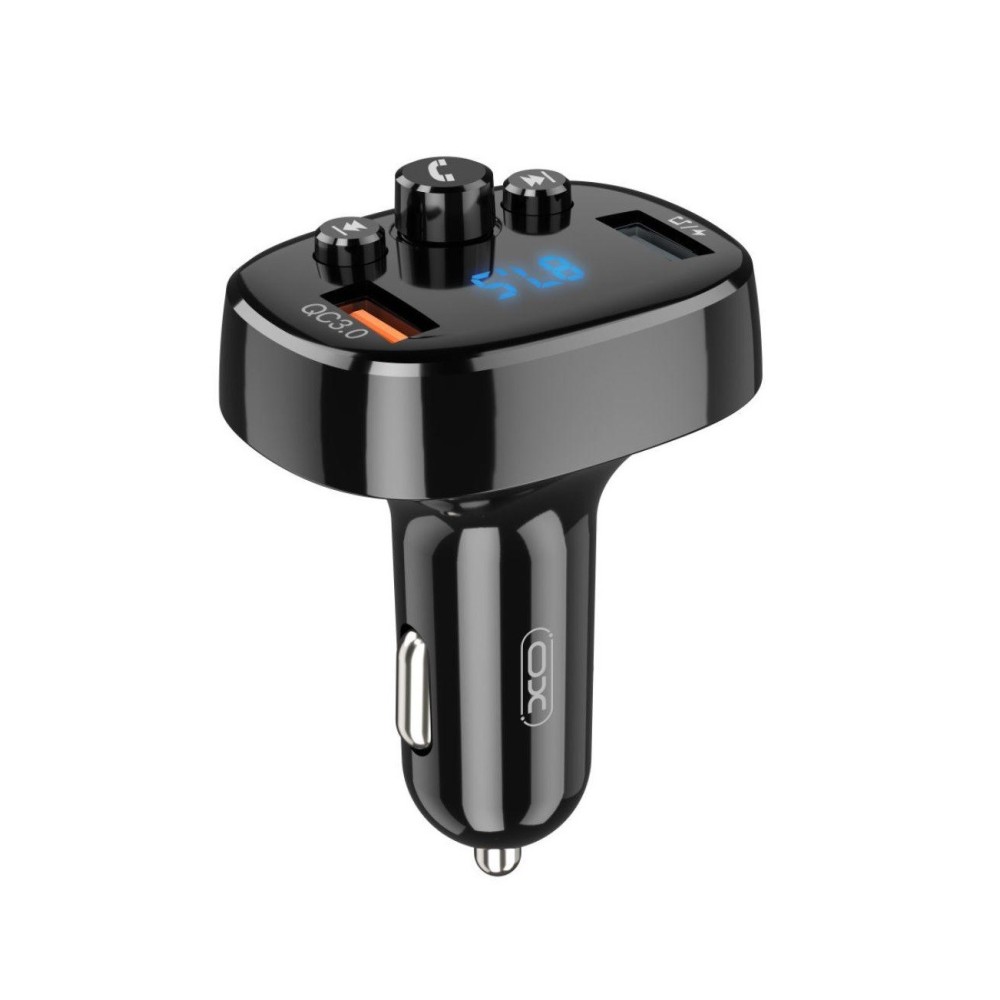 Transmissor FM Bluetooth, com 2 USB F., ligação Isqueiro, XO