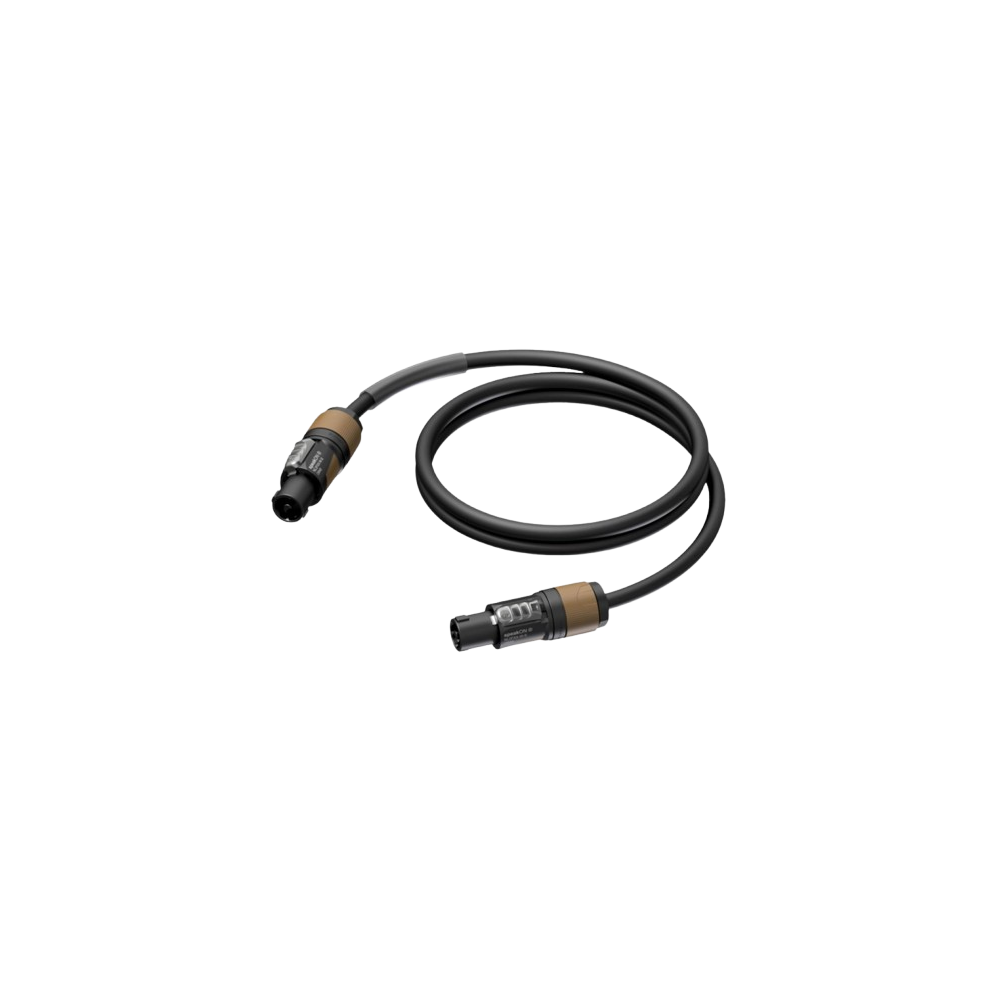 Cabo de coluna, speakON de 2 polos, HighFlex, 5 metros