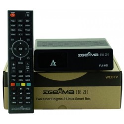 Recetor combo ZGemma H8.2H (sistema operacional Linux Enigma 2)