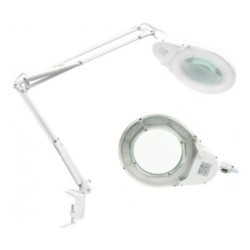 Candeeiro bancada com Lupa 5 Dioptrias, 15W, PROK