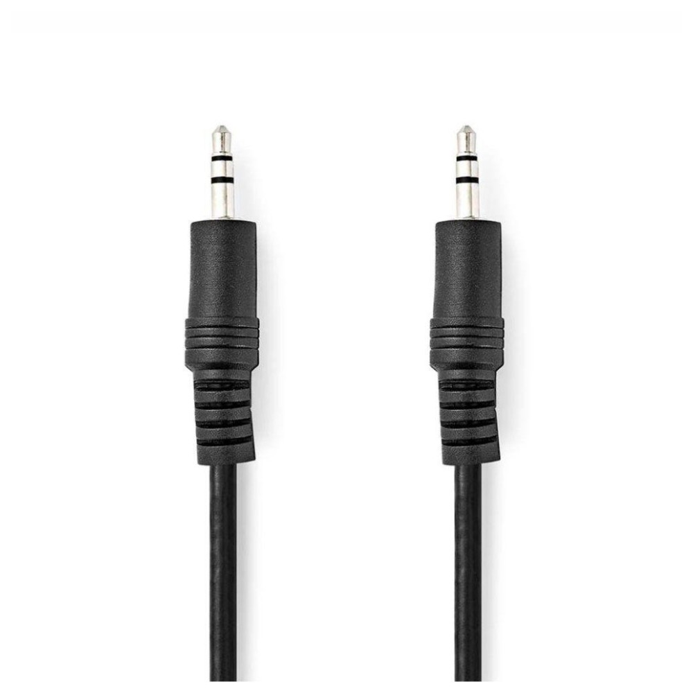 Cabo Jack 3.5mm Macho / Jack 3.5mm Macho, Stereo, com 3 metros de comprimento, da marca NEDIS