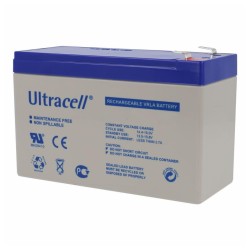 Bateria de chumbo 12V, 9A, LONG LIFE, ULTRACELL