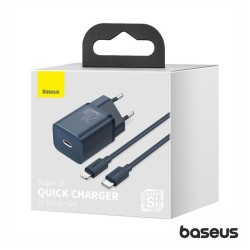 Alimentador 20W USB-C PD Super SI (c/ cabo Lightning Macho)