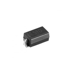 Díodo retificador de montagem SMD, 200V, 1A, Ufmax: 0,92V, Ifsm: 30A