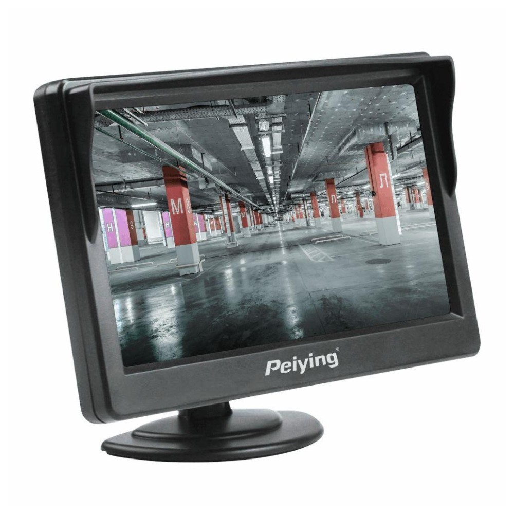 Monitor de 5", para Câmara de Marcha-Atrás, para Automóvel, IP67 Monitor de 5", para Câmara de Marcha-Atrás, para Automóvel, IP67