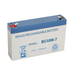 BATERIA GEL CHUMBO 6V 7A