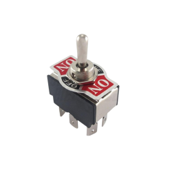 Interruptor Alavanca (On)-Off-(On), DPCO, 250V/10A - 125V/15A, Painel
