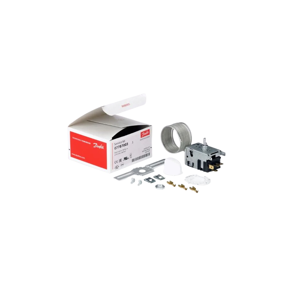KIT Termostato DANFOSS Nº3 077B7003 para frigorífico de 2 portas, 3T, 1600mm
