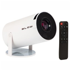 Vídeo projetor com sistema Android 11, Wi-Fi, Bluetooth, HDMI, USB