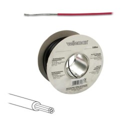 Cabo Multifilar Vermelho de 0.20mm, VELLEMAN