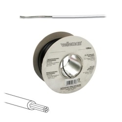 Cabo Multifilar Branco de 0.20mm, VELLEMAN