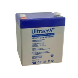 Bateria de chumbo 12V AGM, 5A, LONG LIFE, da marca ULTRACELL