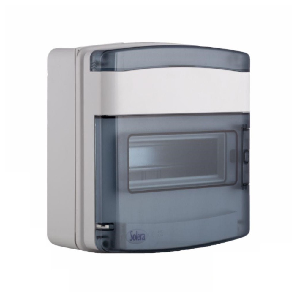 Caixa de Distribuição Elétrica, 9 Elementos, IP65, IK08, SOLERA