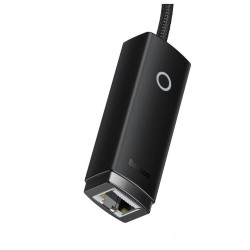 Cabo Adaptador USB-A / RJ45, 1000Mbps, Preto, BASEUS