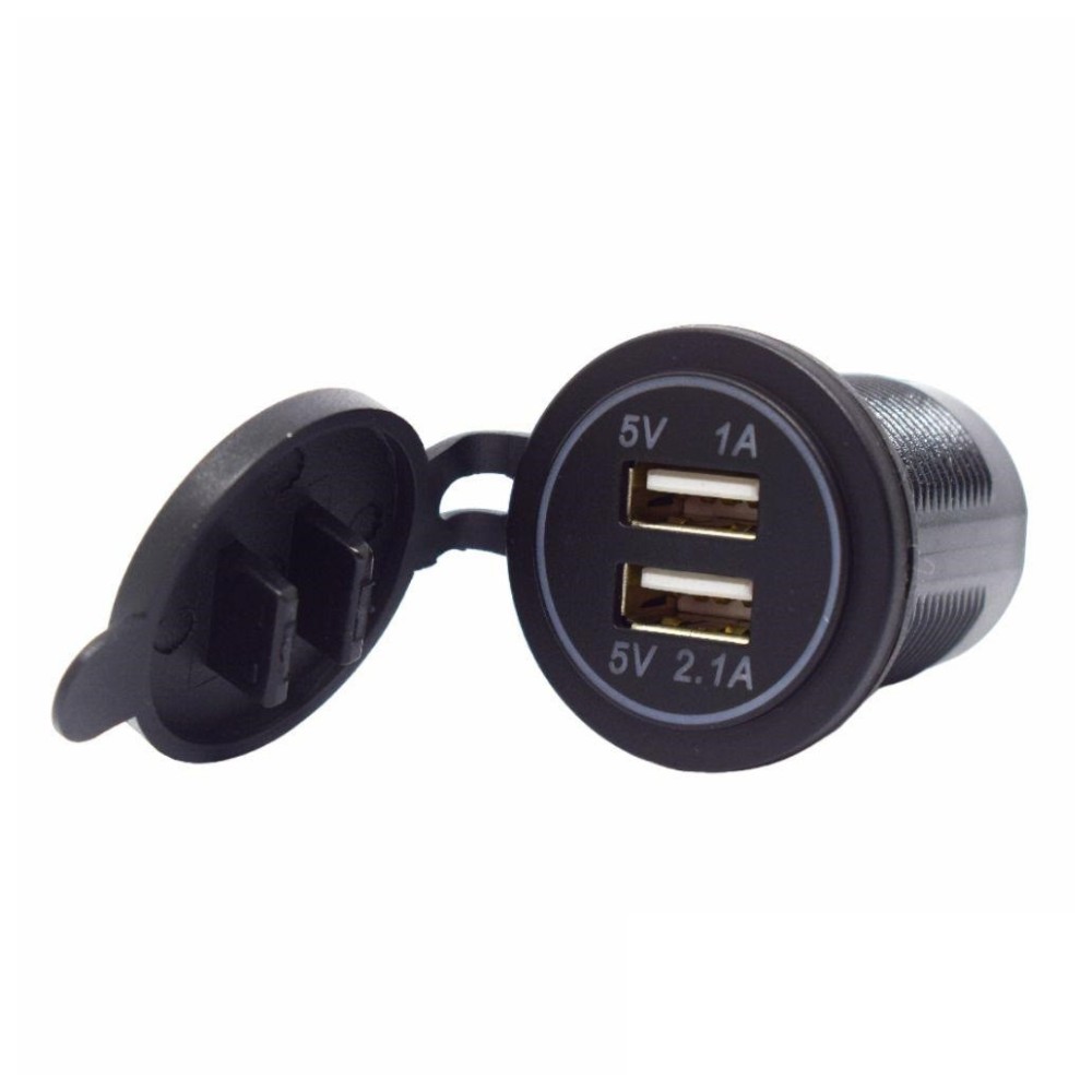 Tomada USB dupla de embutir,PROK
