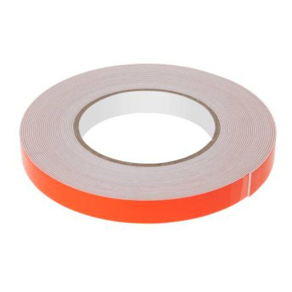 Fita Adesiva Dupla Face Branca, 15mm x 10m