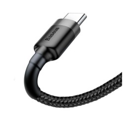 Cabo USB-A 2.0 Macho / USB-C Macho QuickCharge 3.0 / 2A, 3mts