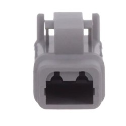 Ficha Macho 16 AWG, para cabo 0.75...2mm2 DT06 2 pinos