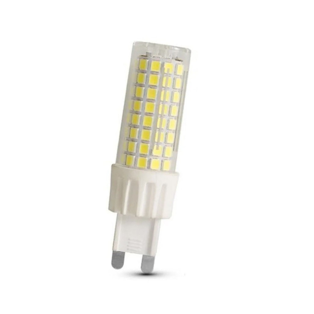 Lâmpada LED G9, 230V, Branco Quente, 700lm