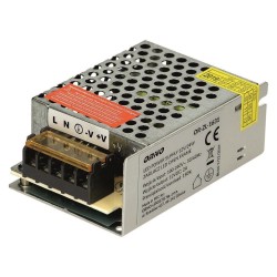 Fonte de alimentação industrial, 12V, 25W, 2A