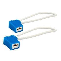 Suporte cerâmico angular, c/ cabo 15cm, 12V-24V, p/ lâmpadas H1 / H3