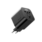 Adaptador para viagem universal, 1840W, 8A max.