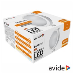 Painel Led Redondo, de Aplique, 6W, 150MM 600LM, 4000K, da marca AVIDE