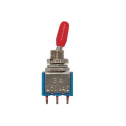 Interruptor de Alavanca 2A / 230Vac,  Spdt, Vertical, On-On Ci