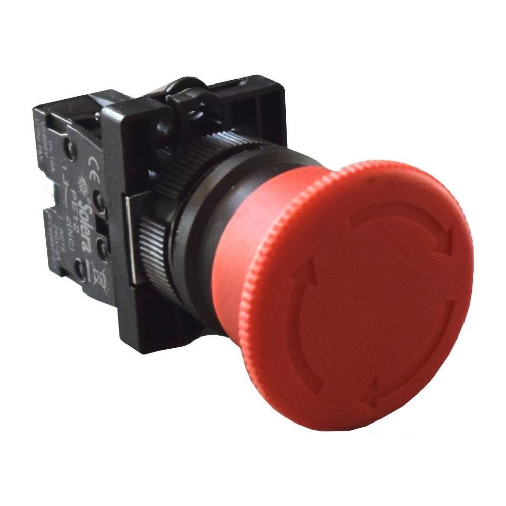 Pulsador de Emergência, 230V, da marca SOLERA