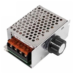 Regulador de tensão Scr para Motor AC 230V, com Dimmer 4000W
