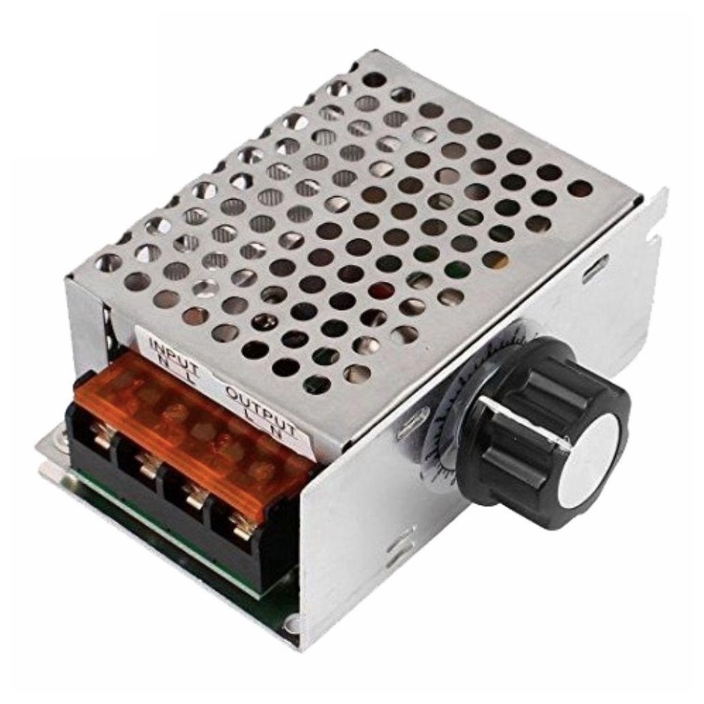 Regulador de tensão Scr para Motor AC 230V, com Dimmer 4000W