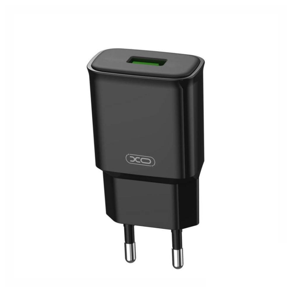 Carregador USB-A Quick Charge, 100-240VAC 50-60Hz, 18W (max.), XO