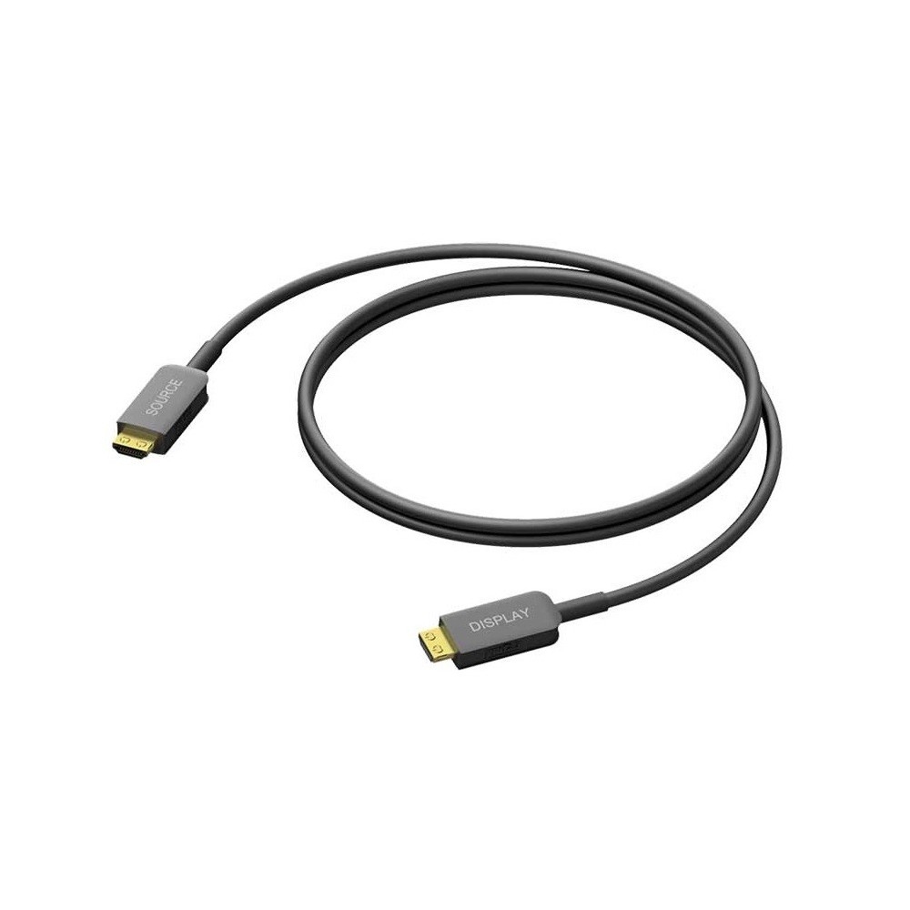 CABO HDMI MACHO-MACHO FIBRA 18Gb 81.9ps 20MTS PROCAB