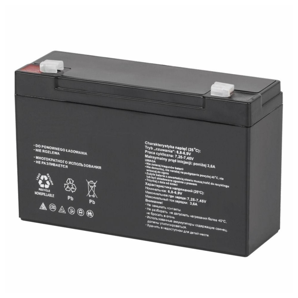 Bateria de gel, 6V, 12Ah