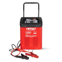 Carregador bateria com Booster Arranque, máx. 40A, 12V/24V, 300A