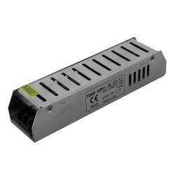 Fonte de Alimentação Industrial Slim, 12V, 5A, 60W