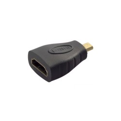 Ficha Adaptadora HDMI Fêmea / micro HDMI Macho tipo-D