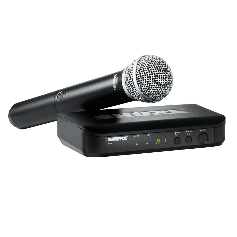 Sistema de Microfone de Mão sem fio - Shure BLX24/PG58