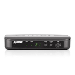 Sistema sem fio portátil SM58 com recetor de superfície. 518-542 MHz