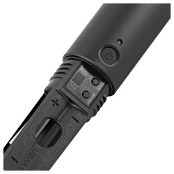 Sistema sem fio portátil SM58 com recetor de superfície. 518-542 MHz