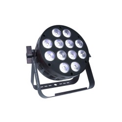 Projetor LED XPRO PAR, Slim 12 x 10W 6 em 1 (RGBWA-UV)