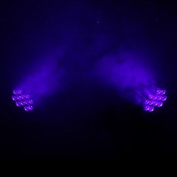 Projetor LED XPRO PAR, Slim 12 x 10W 6 em 1 (RGBWA-UV)