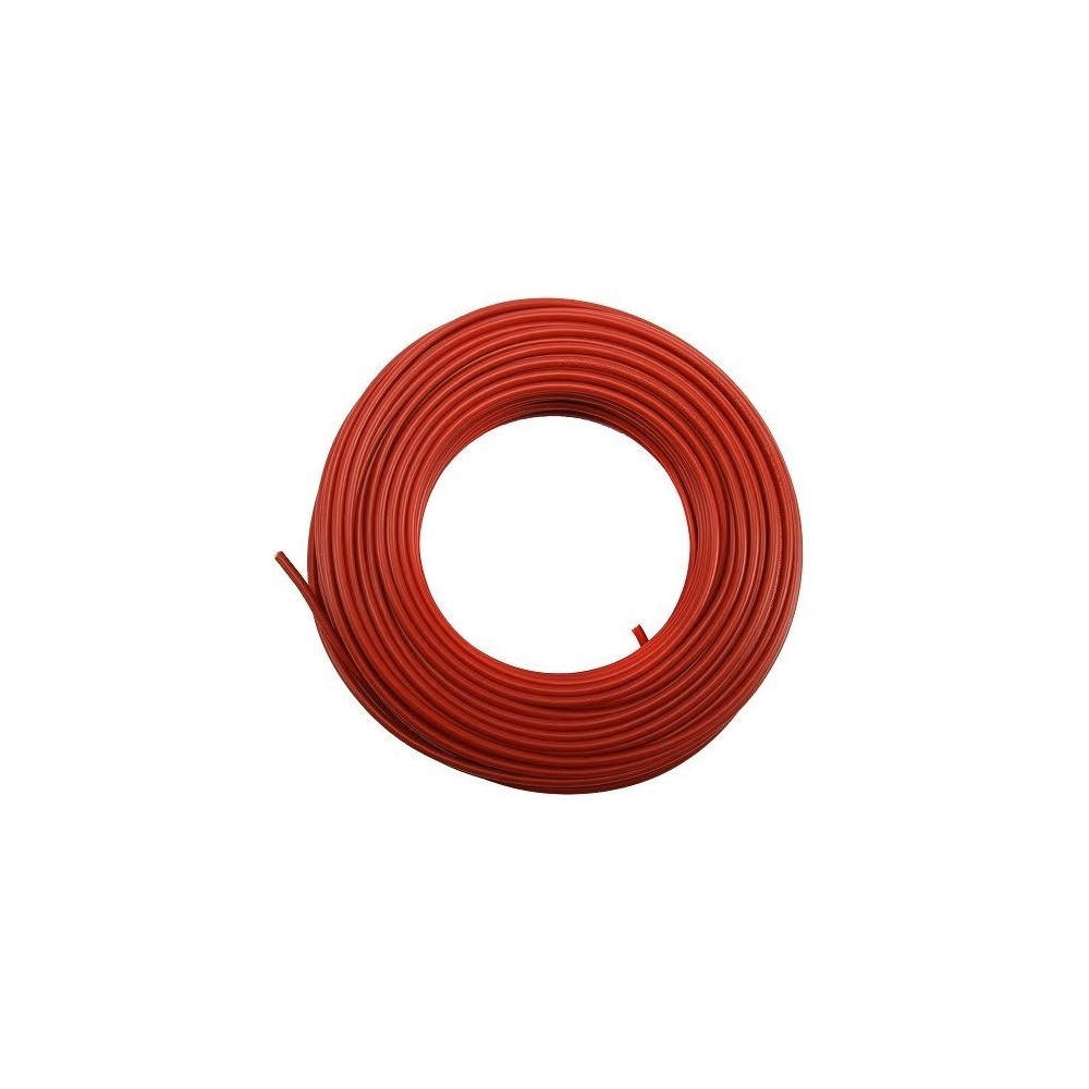 Cabo elétrico multifilar, 6mm², 60V, vermelho (vendido ao metro)