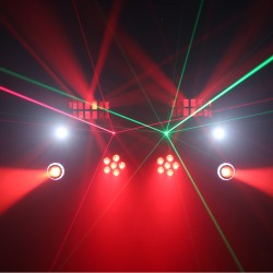 Barra de iluminação 5 em 1, com múltiplos efeitos