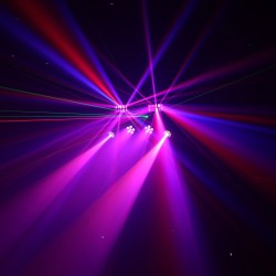 Barra de iluminação 5 em 1, com múltiplos efeitos