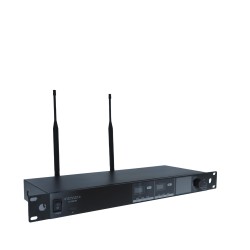 Sistema duplo de Microfone de mão UHF - Série True Diversity